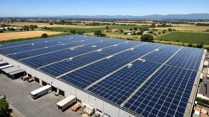 Fotovoltaico aziendale 2026: fino all’ 80% finanziato